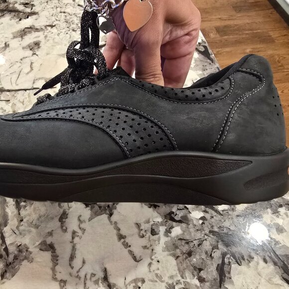 SAS Walk Easy Walking Shoe Tripad Comfort Black Nero Women 8M Great Condition! - Picture 2 of 14